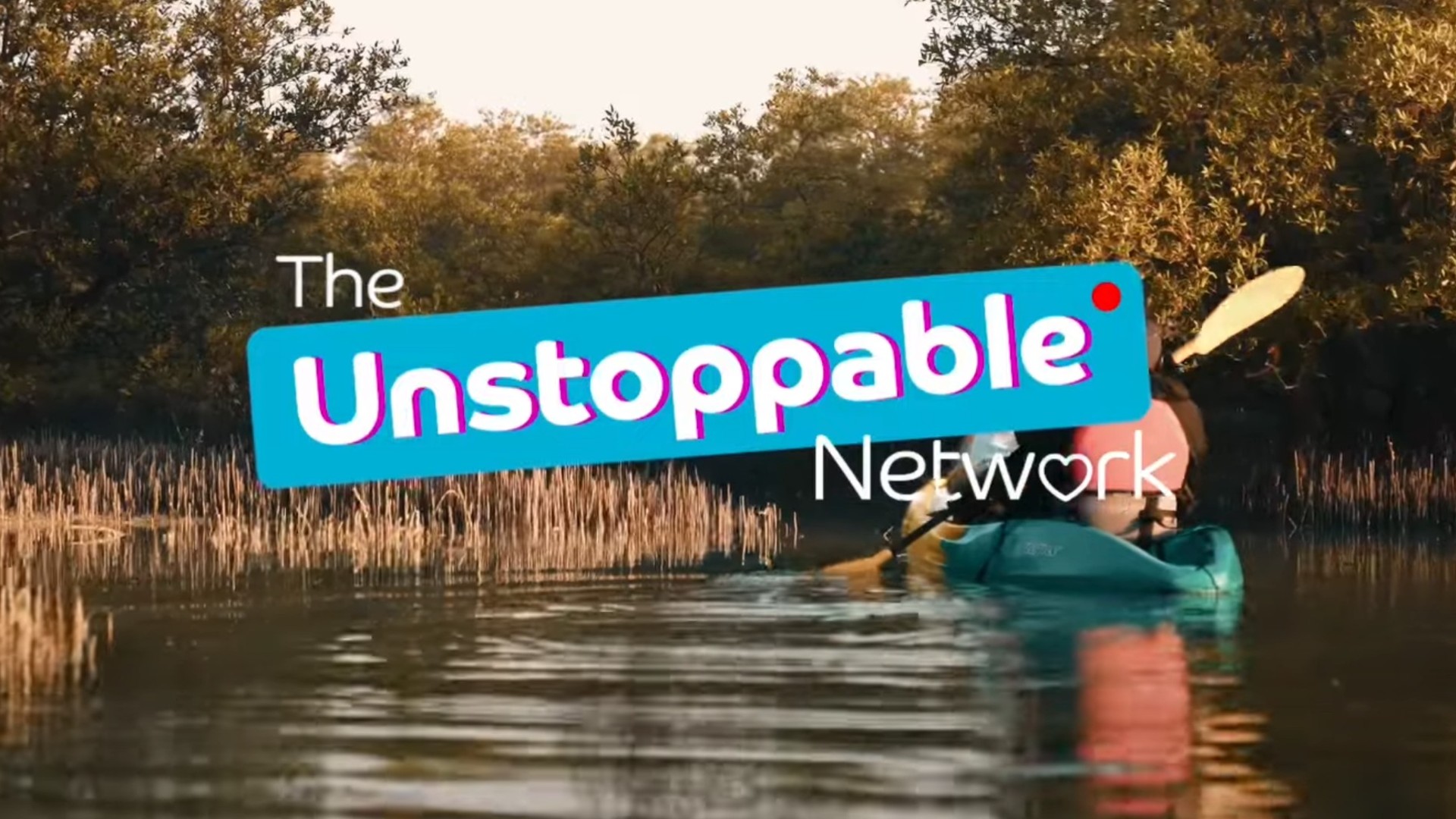 The Unstoppable Network, campaign key visual